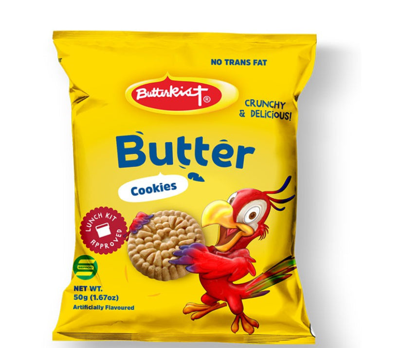 Butterkist Parrot Cookies-Butter (3 Pack)