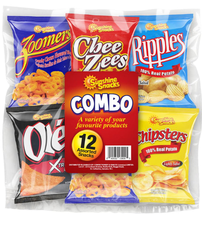 Sunshine Snack Combo (12 Pack)