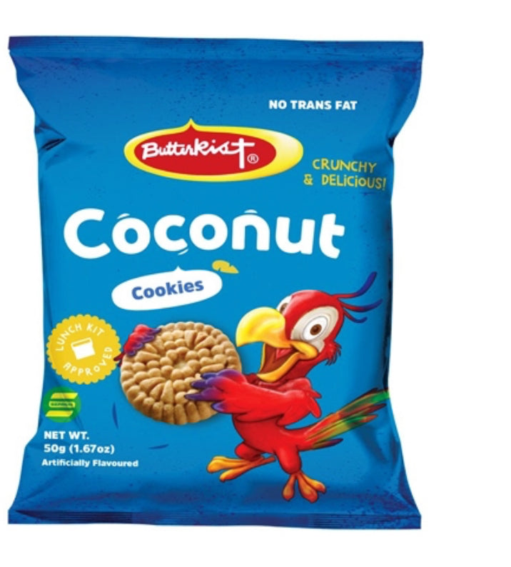 Butterkist Parrot Cookies-Coconut (3 Pack)