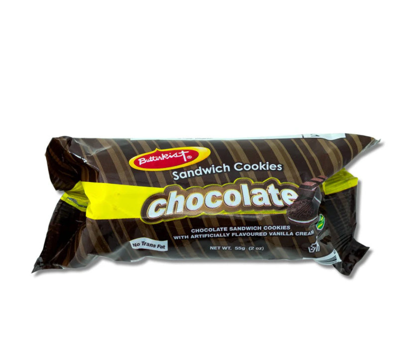 Butterkist Sandwich Cookies- Chocolate (3 pack)
