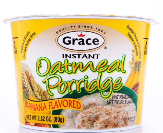 Grace Instant Oatmeal Porridge (3 Pack)