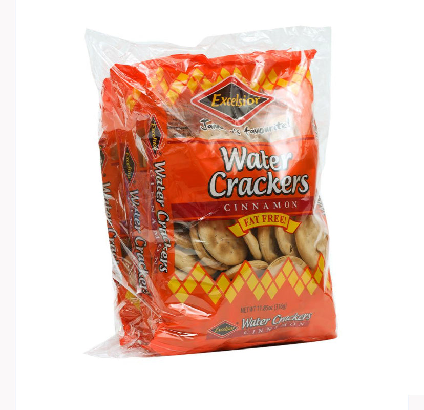 Excelsior Cinnamon Water Crackers (3 Pack)